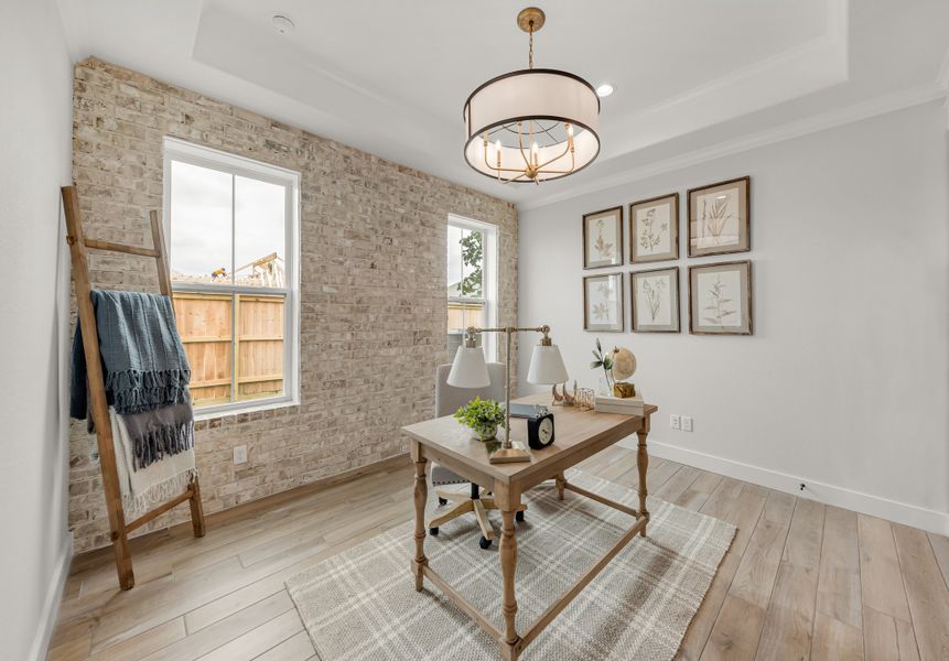 Representative furnished interior of a home built from the The Landry by Reece Homes in Oakmont, Bryan (Image 7).