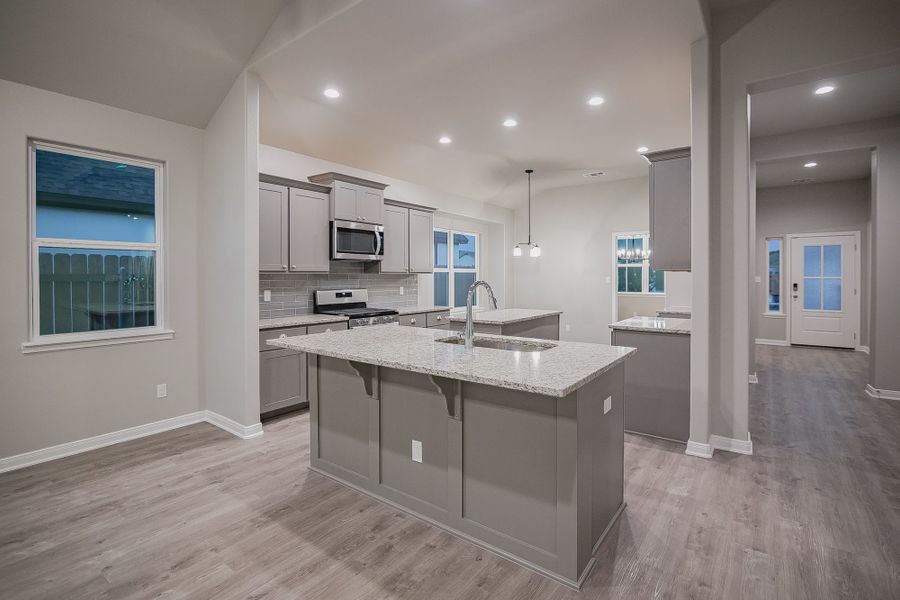 Representative furnished interior of a home built from the Kingsland by Steve Klein Custom Builder in TerraVista, Victoria (Image 5).