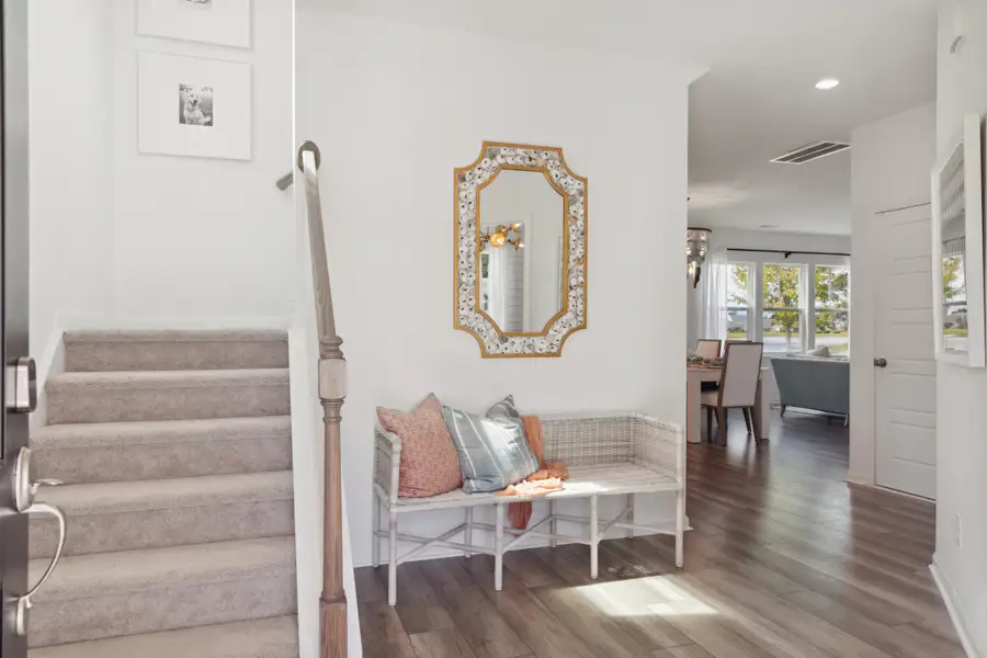 Furnished interior view inside a new home in , Summerville (Image 5).