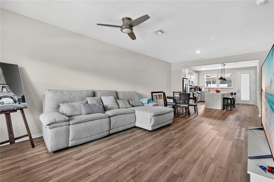 Furnished interior view inside a new home in , Orlando (Image 6). Furnished interior view inside a new home in , Orlando (Image 6).