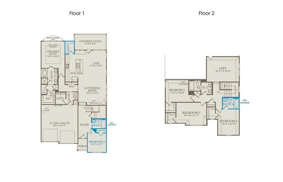 The Keller Floor Plan