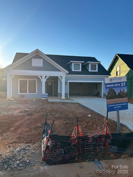 In-progress construction of a new home in The Courtyards at Hodges Farm, Charlotte, NC (Image 3). In-progress construction of a new home in The Courtyards at Hodges Farm, Charlotte, NC (Image 3).