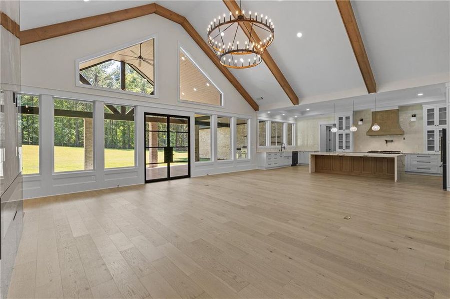 Spacious, unfurnished interior of a new home in , Monroe (Image 82).
