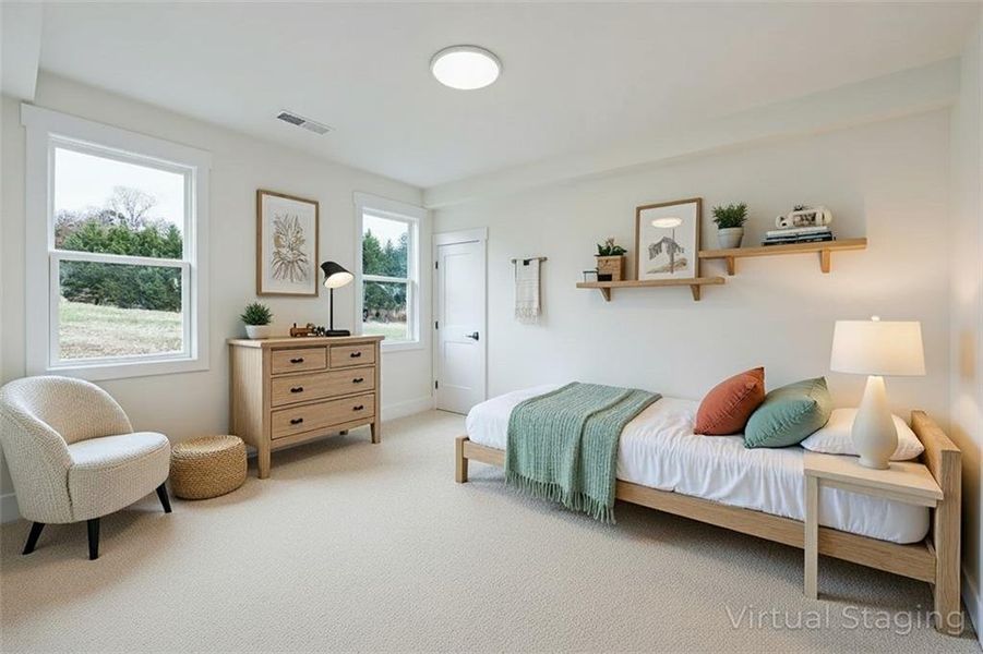 Furnished interior view inside a new home in , Gainesville (Image 17).