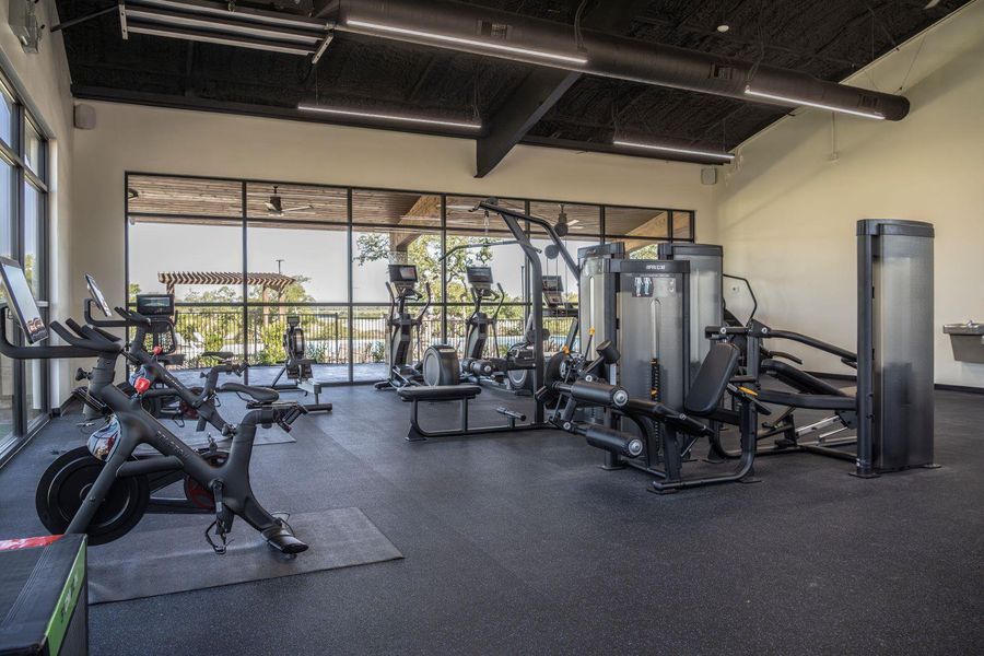 View of exercise room