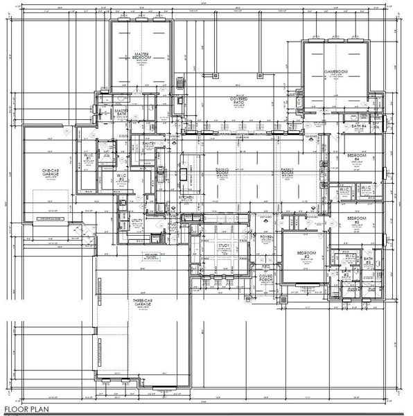 2D floor plan layout of this home in The Vines, Haslet, TX (Image 5).