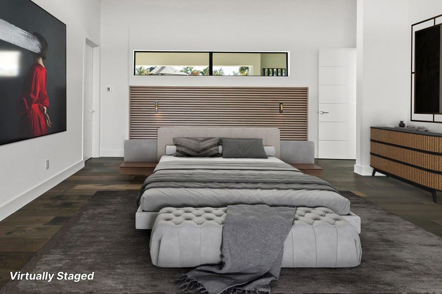 Furnished interior view inside a new home in , Spicewood (Image 25).