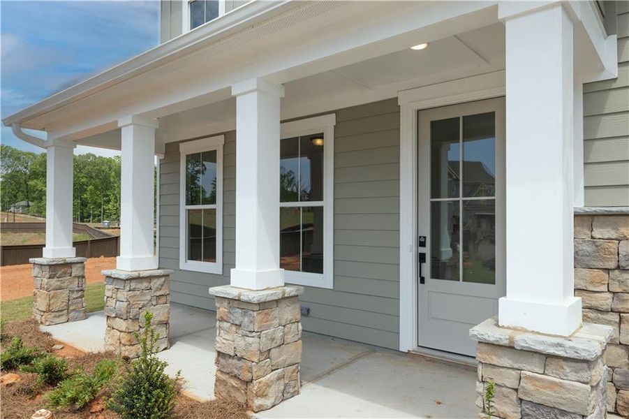 Exterior details and patio area of a home in Austin Springs, Bethlehem (Image 19). Exterior details and patio area of a home in Austin Springs, Bethlehem (Image 19).
