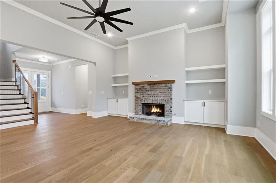 Spacious, unfurnished interior of a new home in Old Town Estates, Dacula (Image 56).
