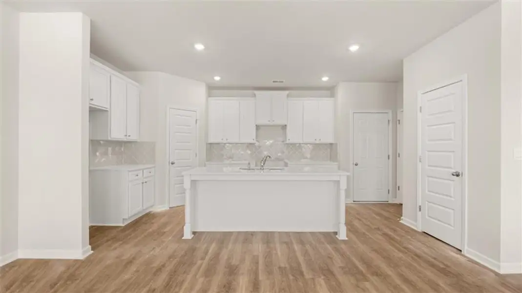 Furnished interior view inside a new home in Brookland Commons, Monroe (Image 11).