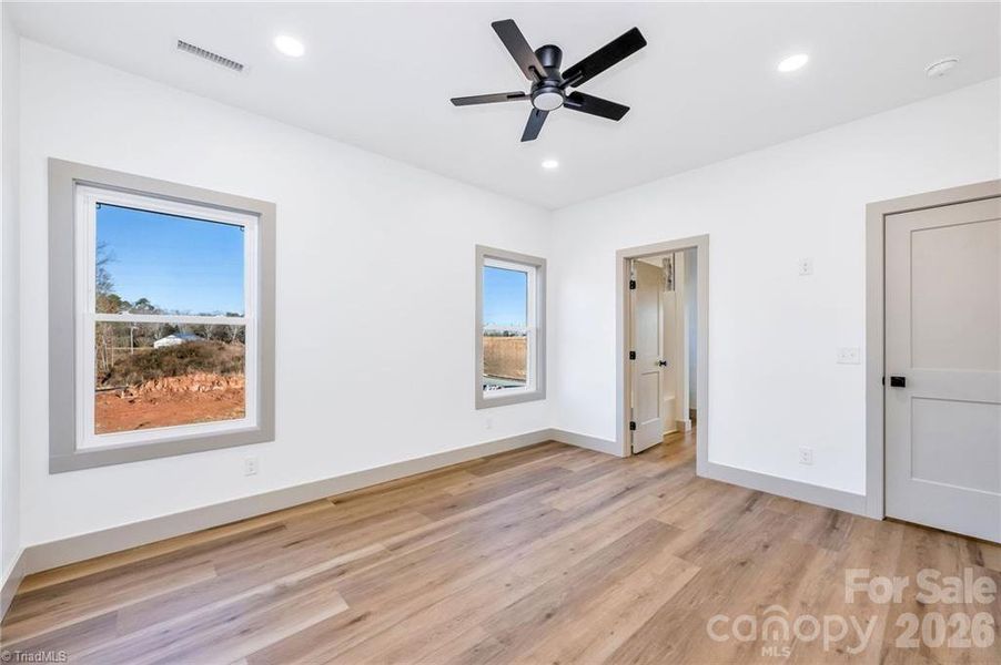 Spacious, unfurnished interior of a new home in , Hickory (Image 40).