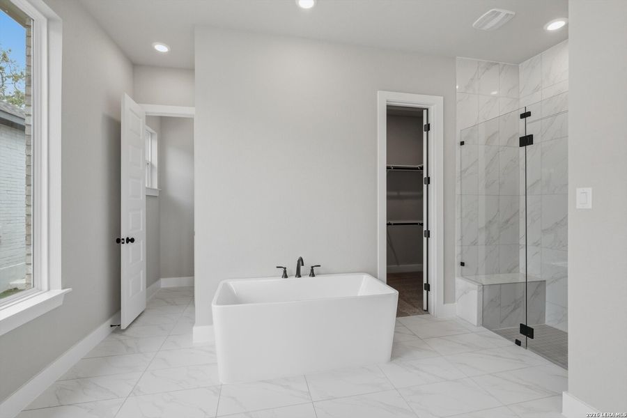 Furnished interior view inside a new home in Esperanza, Boerne (Image 8). Furnished interior view inside a new home in Esperanza, Boerne (Image 8).