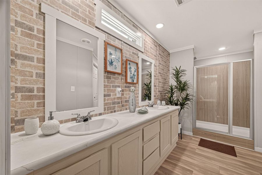 Furnished interior view inside a new home in , Baytown (Image 15).