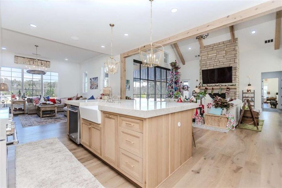 Furnished interior view inside a new home in , Dacula (Image 10).