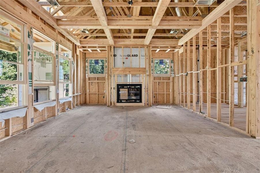 In-progress construction of a new home in , Statham, GA (Image 7).