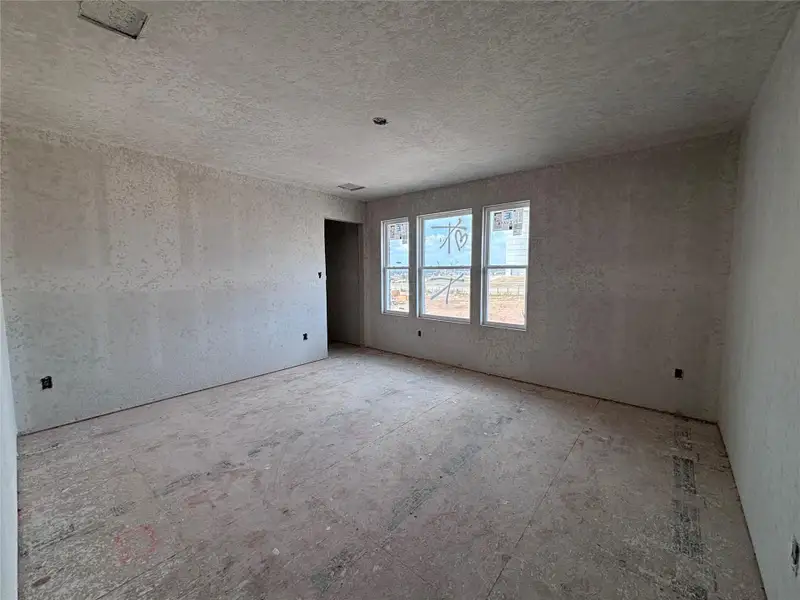 In-progress construction of a new home in The Colony 50s, Bastrop, TX (Image 11). In-progress construction of a new home in The Colony 50s, Bastrop, TX (Image 11).