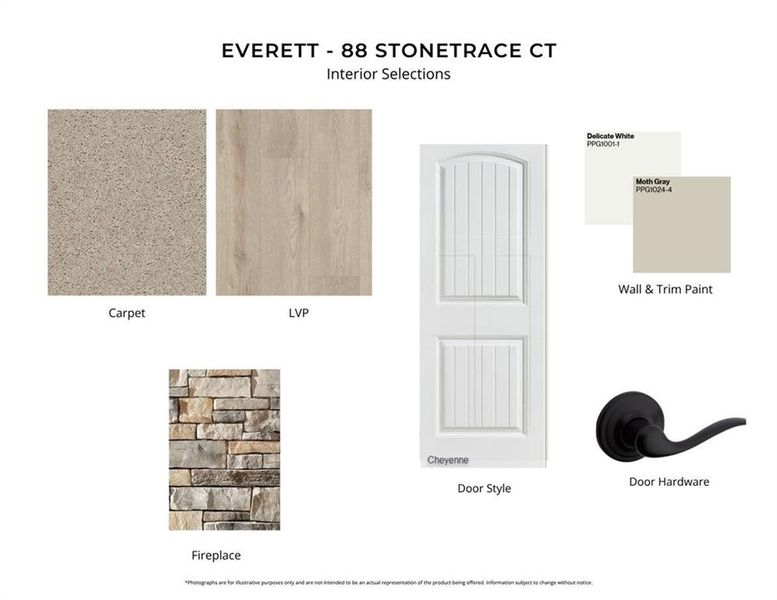 Sample of building materials used in homes in Stonehaven, Winder (Image 4). Sample of building materials used in homes in Stonehaven, Winder (Image 4).