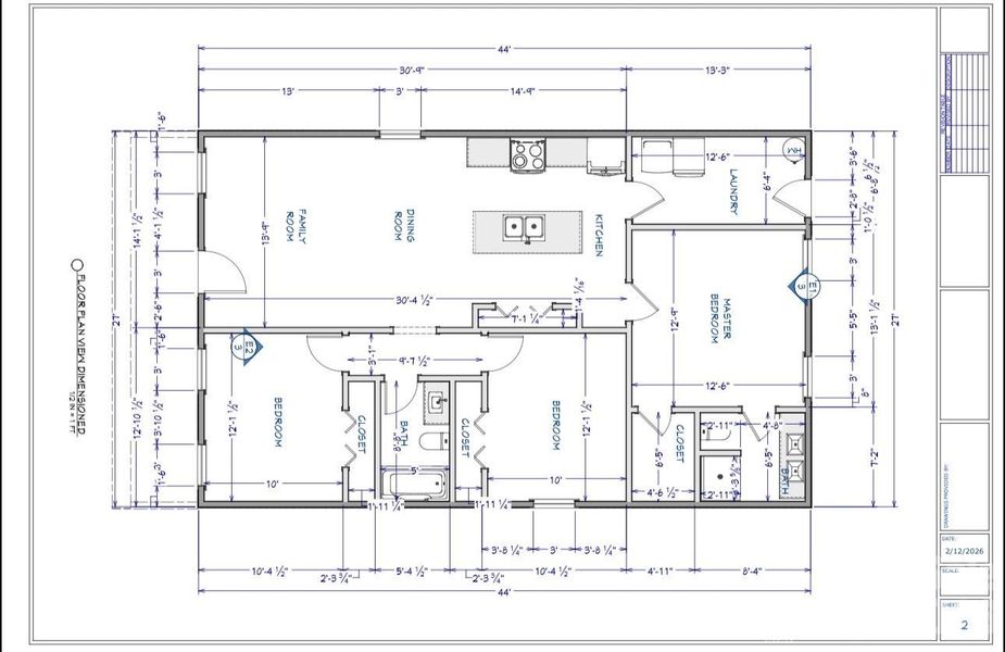 2D floor plan layout of this home in , Jefferson, SC (Image 5).
