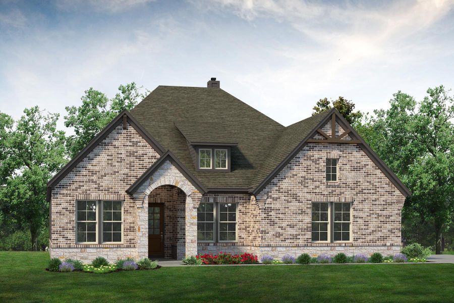 Elevation C - Side Entry