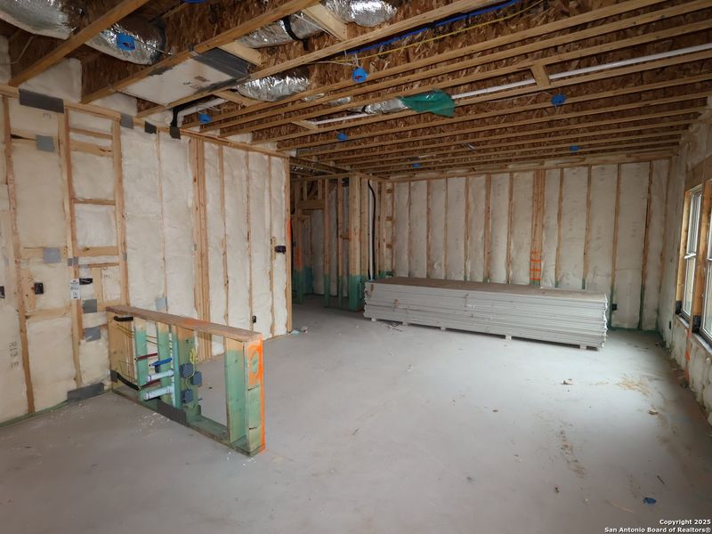 In-progress construction of a new home in Winding Brook, San Antonio, TX (Image 28).