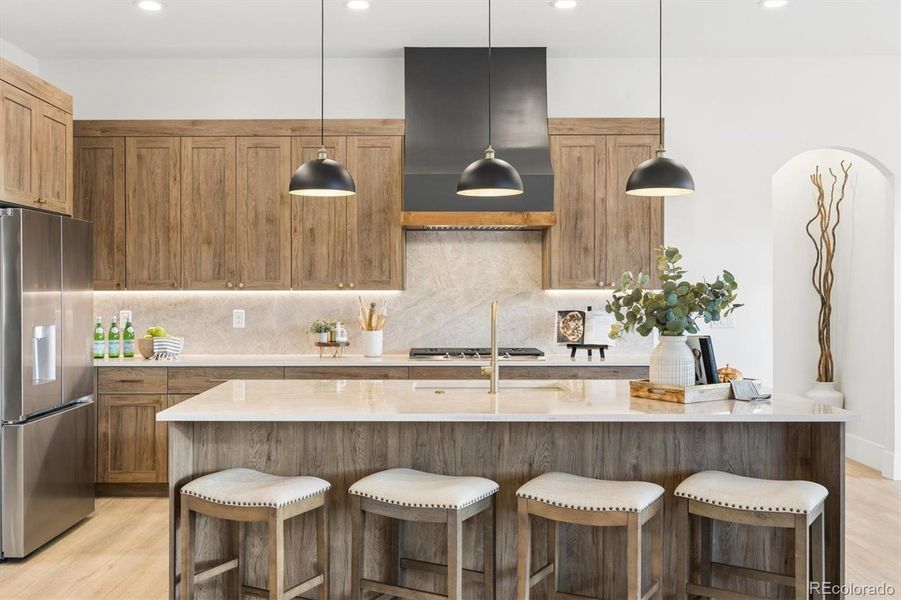 Furnished interior view inside a new home in , Franktown (Image 8).