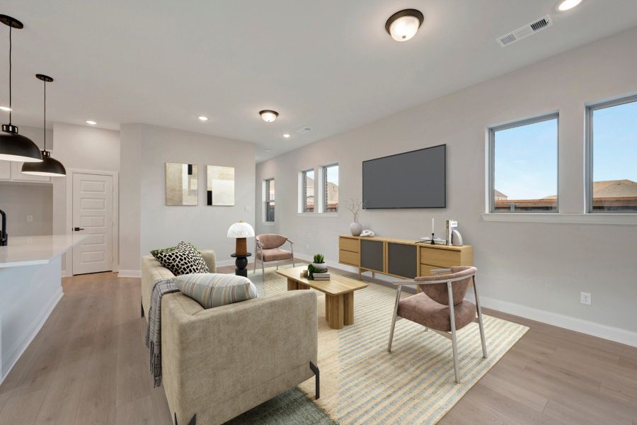 Furnished interior view inside a new home in Talia – Cottage Series, Mesquite (Image 6).