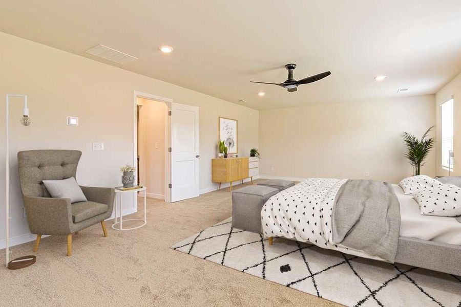 Furnished interior view inside a new home in Southern Hills, McDonough (Image 10).