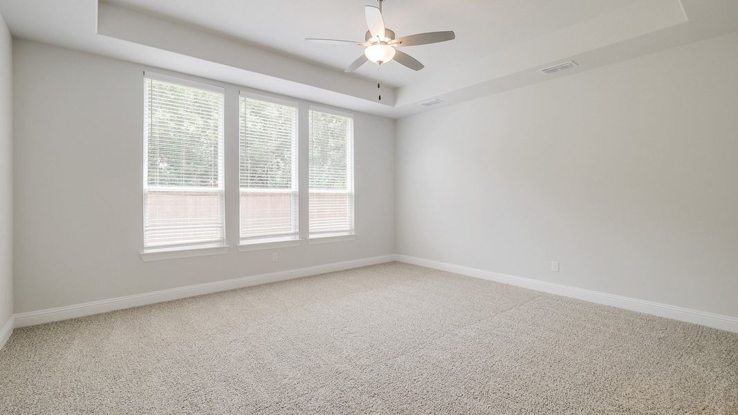 Representative furnished interior of a home built from the Cornell by DRB Homes in Brookewater, Rosenberg (Image 13).