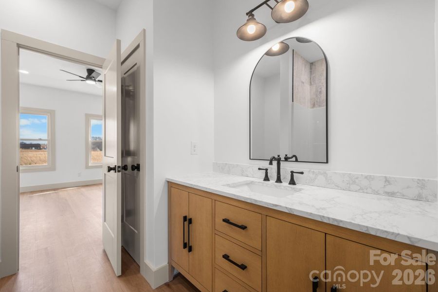 Furnished interior view inside a new home in , Hickory (Image 13).