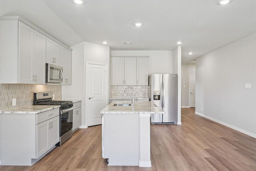 Furnished interior view inside a new home in Westmoor, Sherman (Image 14). Furnished interior view inside a new home in Westmoor, Sherman (Image 14).