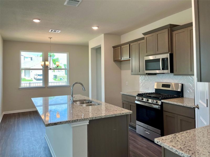 Furnished interior view inside a new home in Anthem Cottages, Kyle (Image 7).