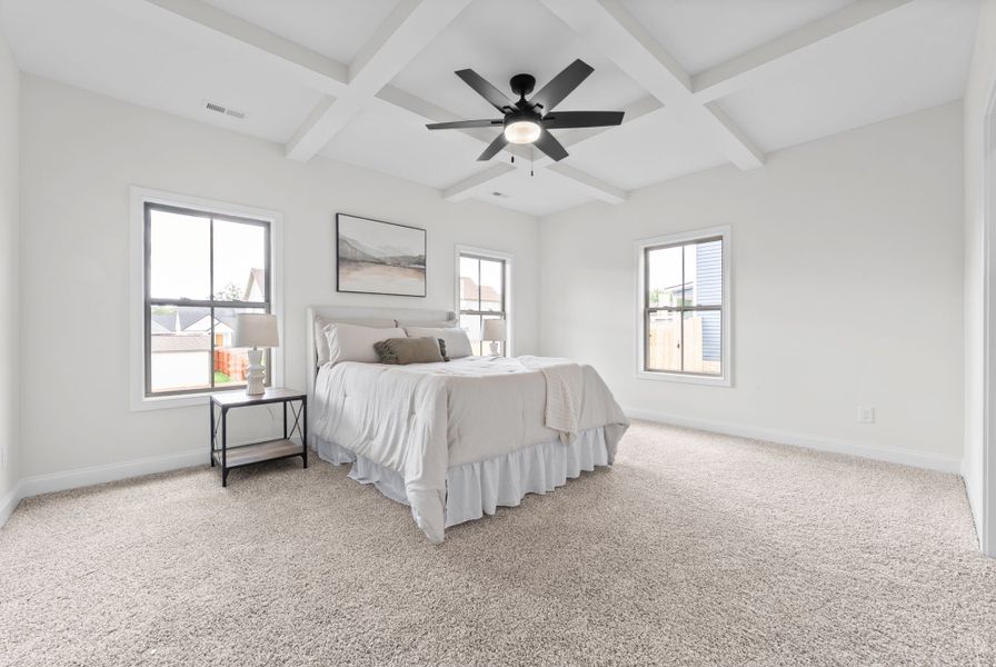 Furnished interior view inside a new home in Cherry Fields, Clarksville (Image 11).
