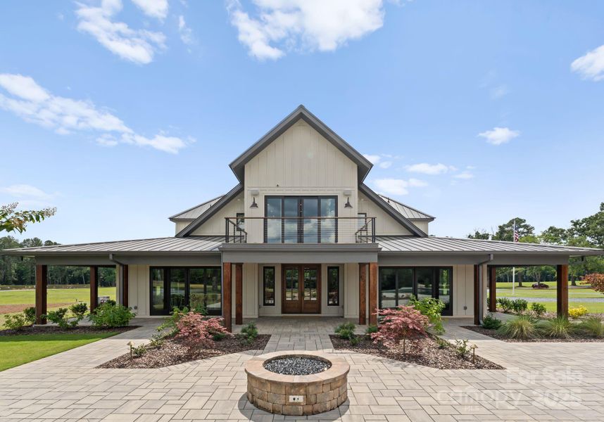 Front exterior of a new home in , Pinehurst, NC, highlighting curb appeal (Image 19).