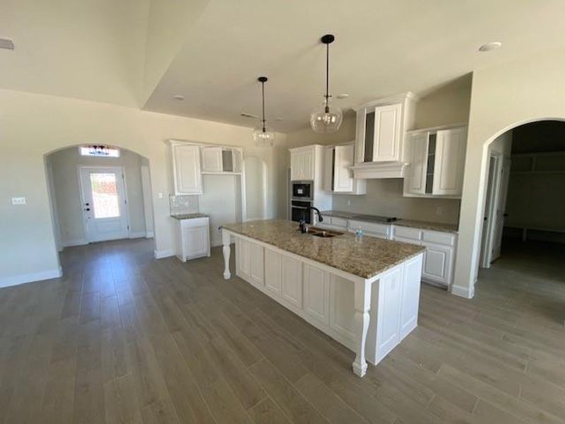 Furnished interior view inside a new home in , Azle (Image 3). Furnished interior view inside a new home in , Azle (Image 3).