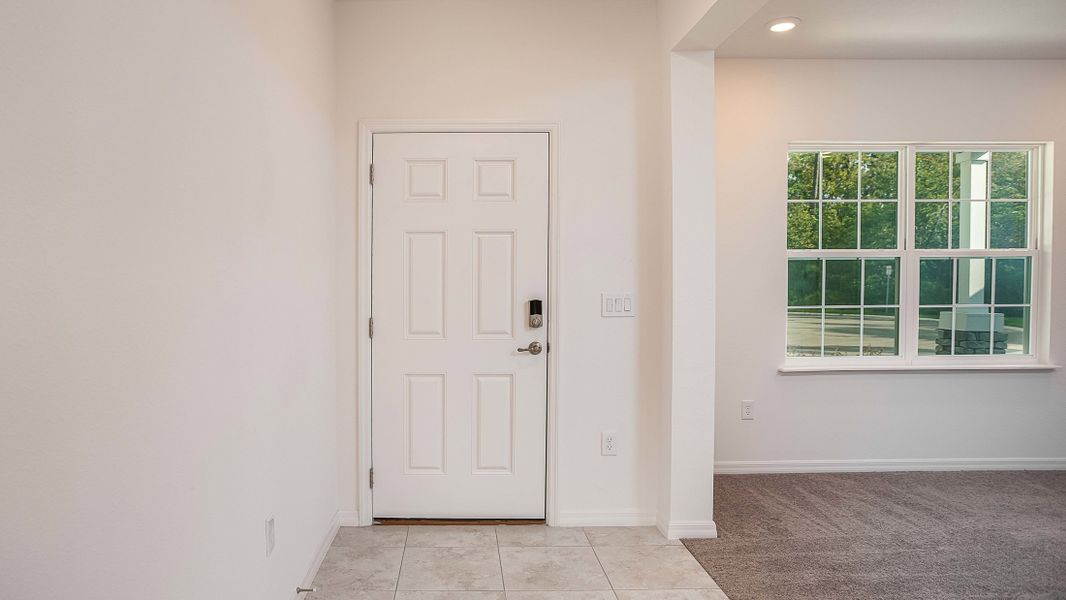 Representative unfurnished interior of a home built from the Carlisle by Maronda Homes in Crosswinds, Haines City (Image 20).