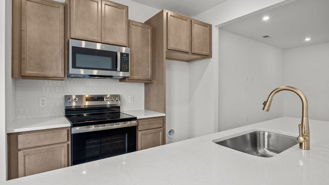 Furnished interior view inside a new home in Bell Glen, Charlotte (Image 11).