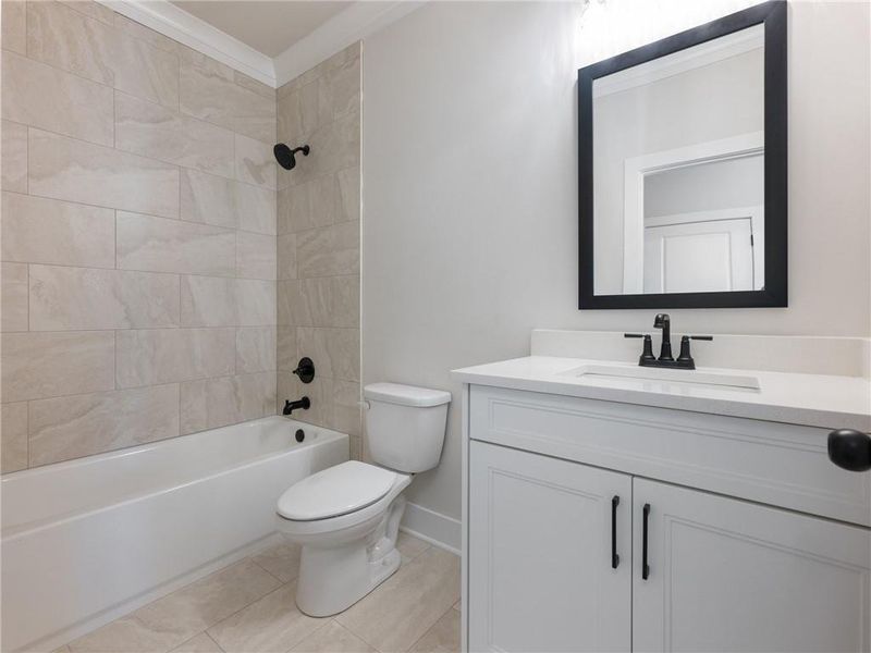 Furnished interior view inside a new home in , Buford (Image 5).