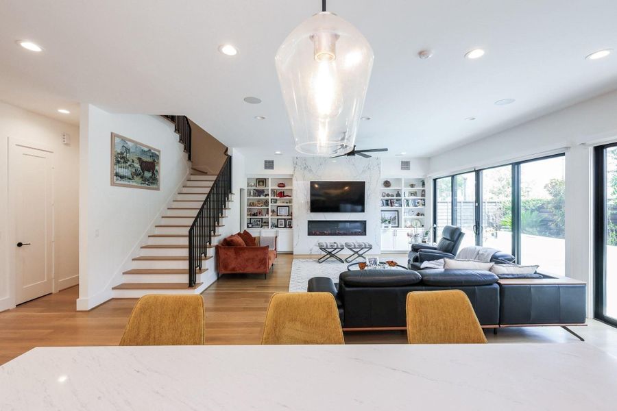 Furnished interior view inside a new home in , Houston (Image 5).