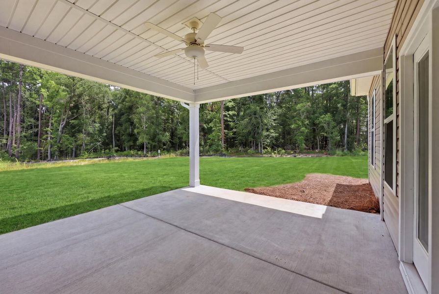 Exterior details and patio area of a home in Oak Grove, Conway (Image 15).