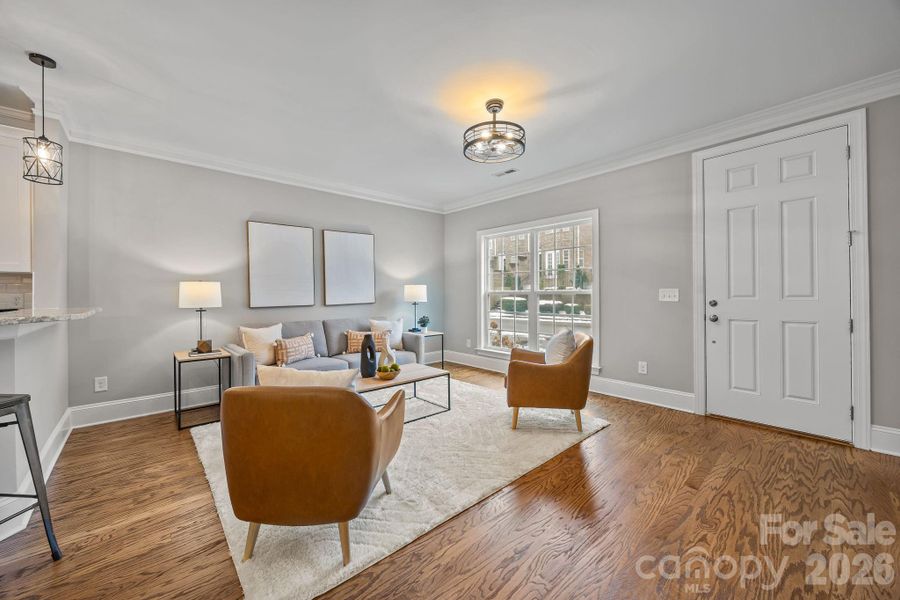 Furnished interior view inside a new home in , Concord (Image 14). Furnished interior view inside a new home in , Concord (Image 14).