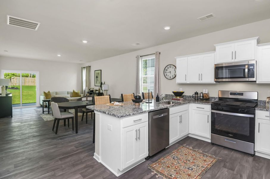 Furnished interior view inside a new home in Mulberry Landing, Orangeburg (Image 11).