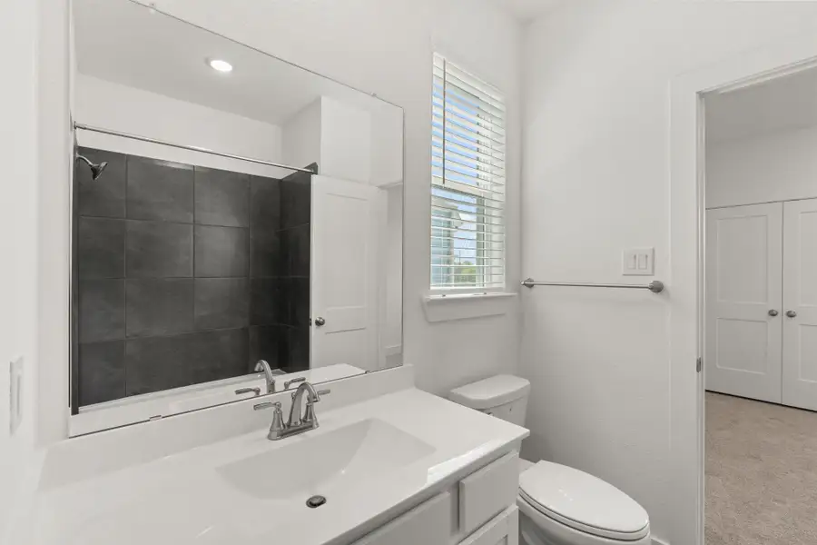 Furnished interior view inside a new home in Sienna, Missouri City (Image 9). Furnished interior view inside a new home in Sienna, Missouri City (Image 9).