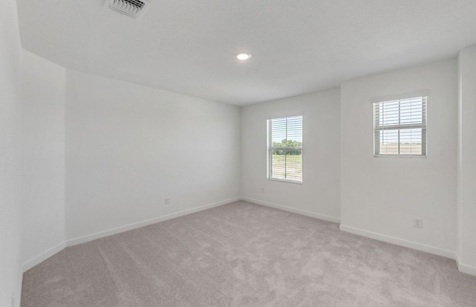 Spacious, unfurnished interior of a new home in Sunfield, Buda (Image 24). Spacious, unfurnished interior of a new home in Sunfield, Buda (Image 24).