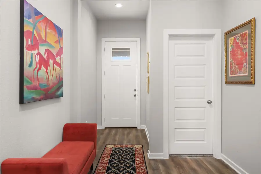 Furnished interior view inside a new home in , Texas City (Image 7). Furnished interior view inside a new home in , Texas City (Image 7).