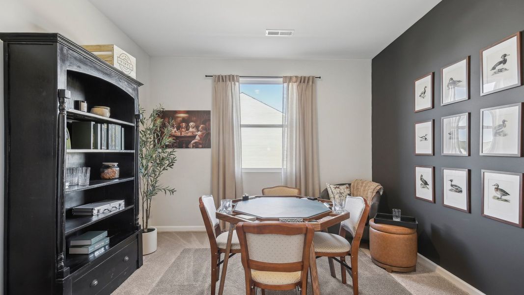 Furnished interior view inside a new home in The Parks, White House (Image 19).