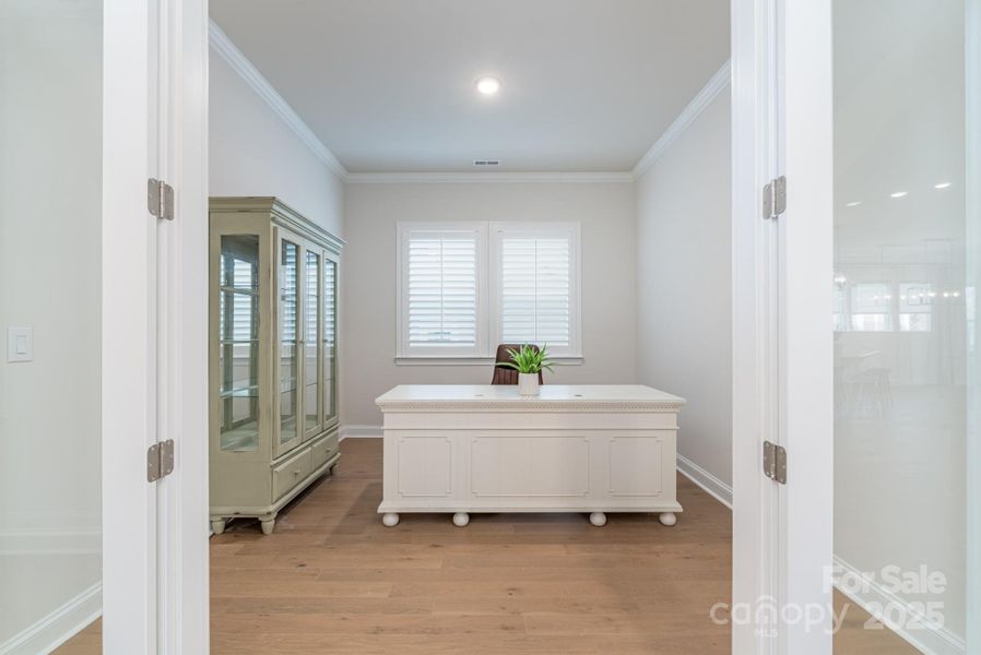 Furnished interior view inside a new home in Encore at Streamside - Tradition Series, Waxhaw (Image 9).
