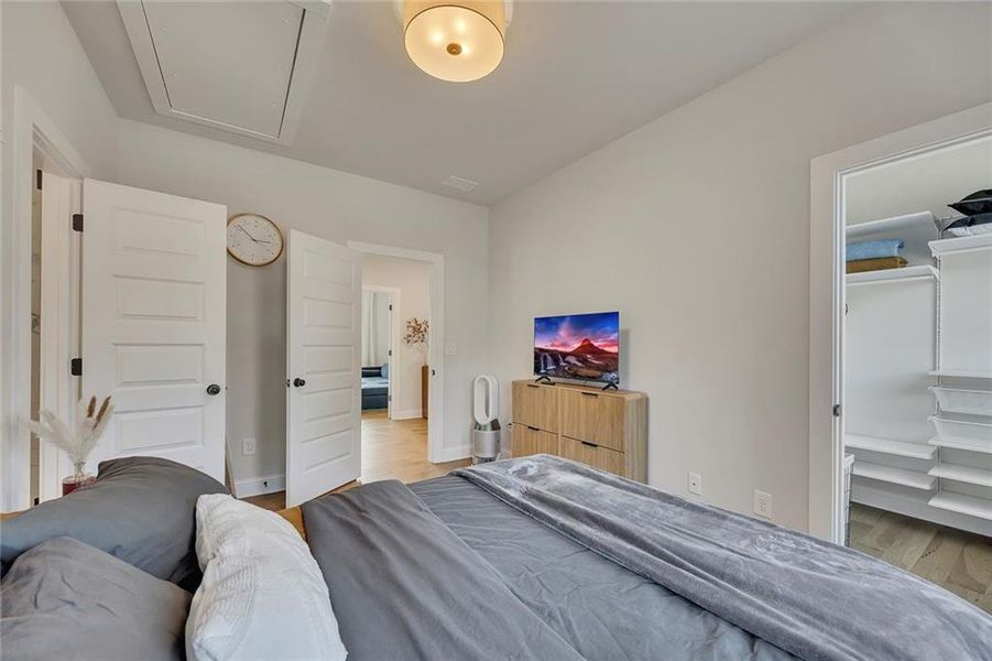 Furnished interior view inside a new home in , Marietta (Image 45).