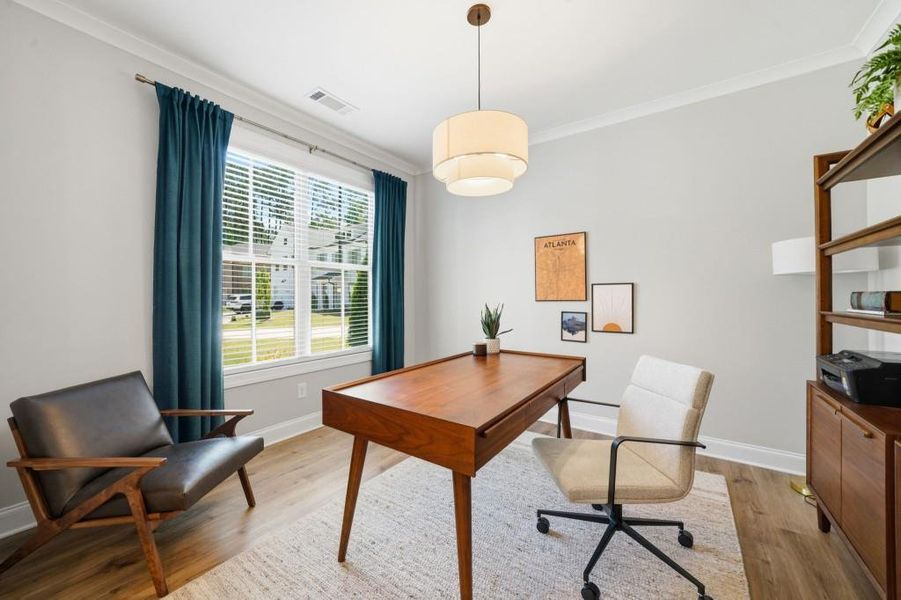 Furnished interior view inside a new home in , Tucker (Image 32).
