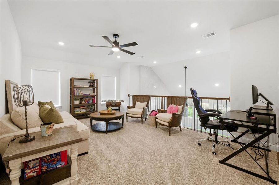 Furnished interior view inside a new home in , Royse City (Image 9). Furnished interior view inside a new home in , Royse City (Image 9).
