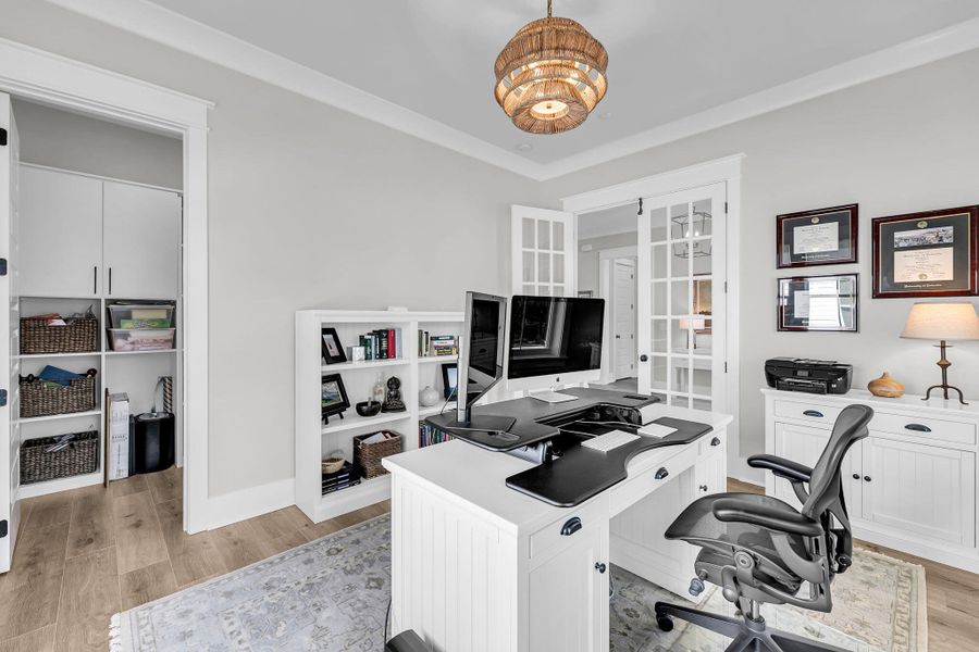 Furnished interior view inside a new home in Carolina Park: Riverside, Mount Pleasant (Image 48).